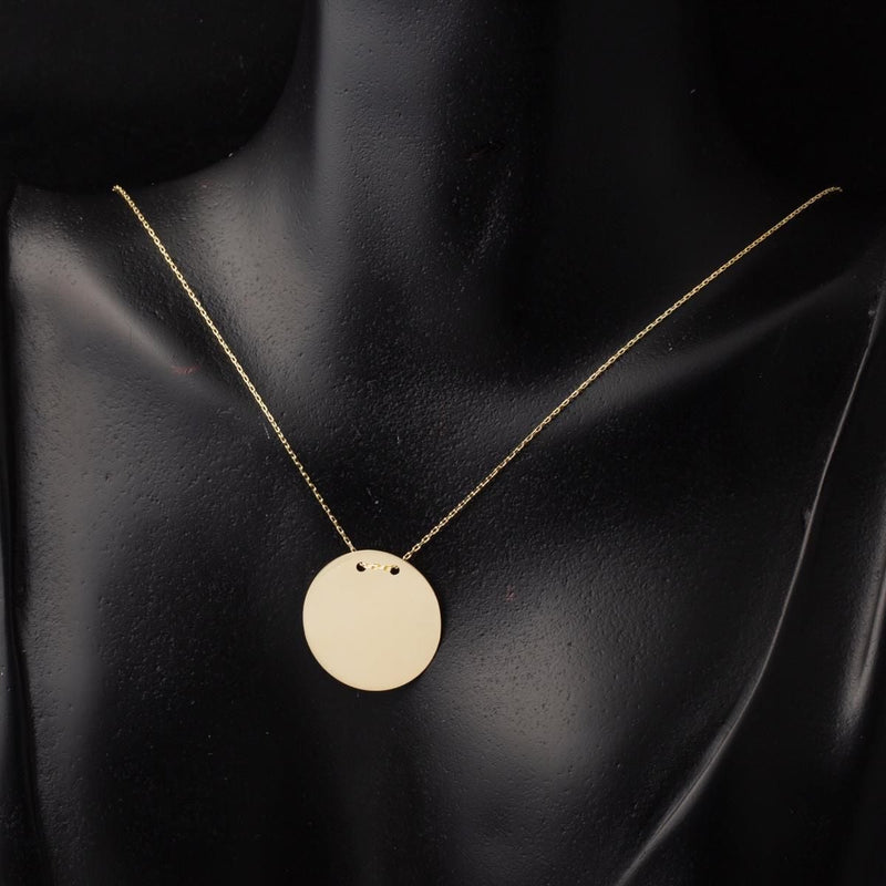 14K Yellow Gold Personalized Name Necklace