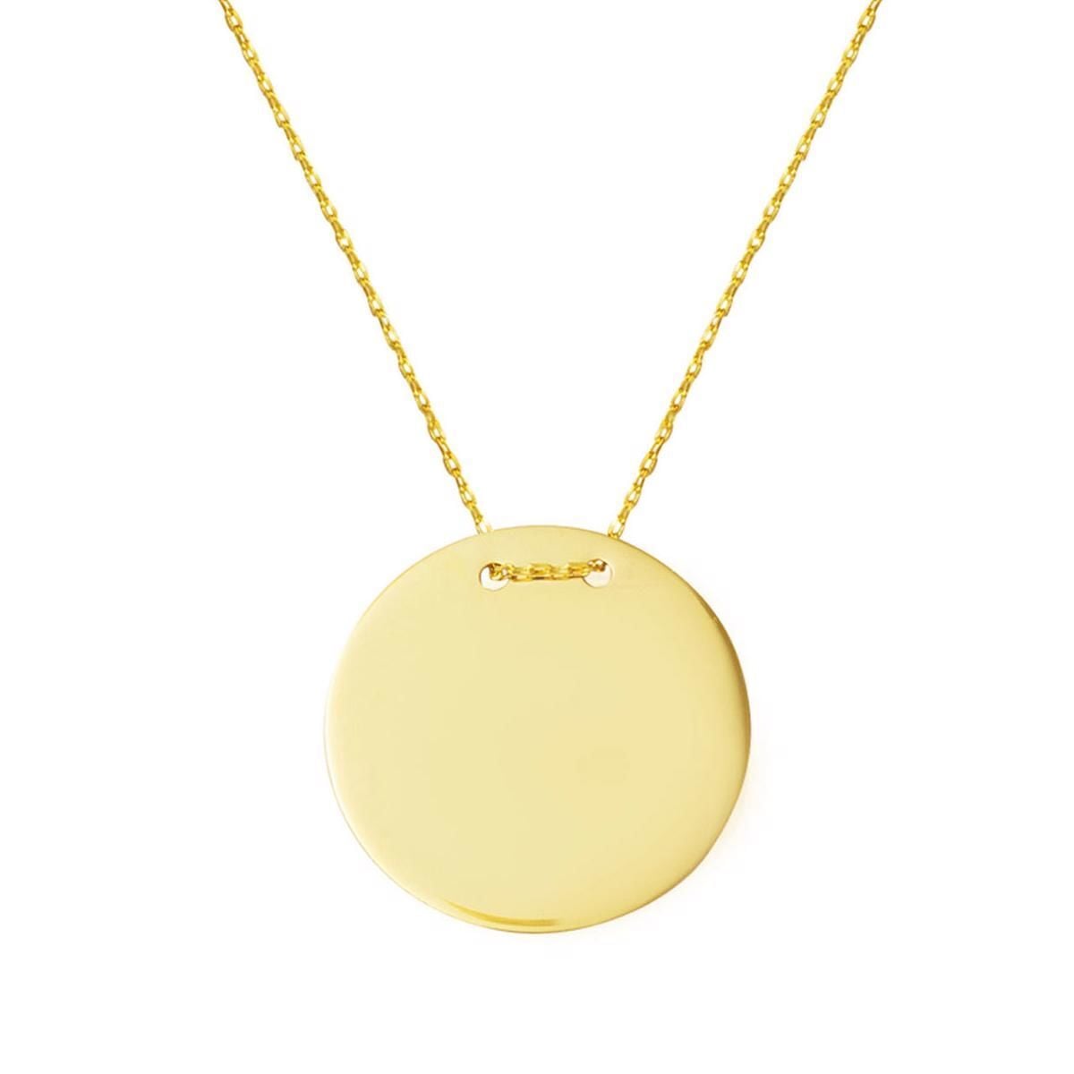 14K Yellow Gold Personalized Name Necklace