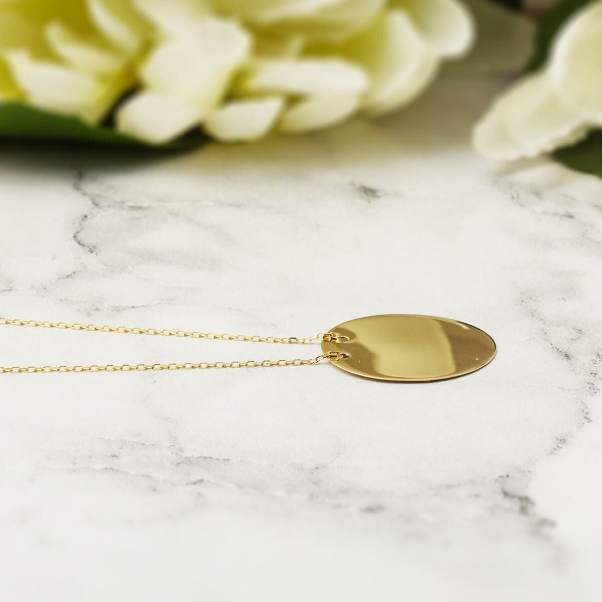 14K Yellow Gold Personalized Name Necklace