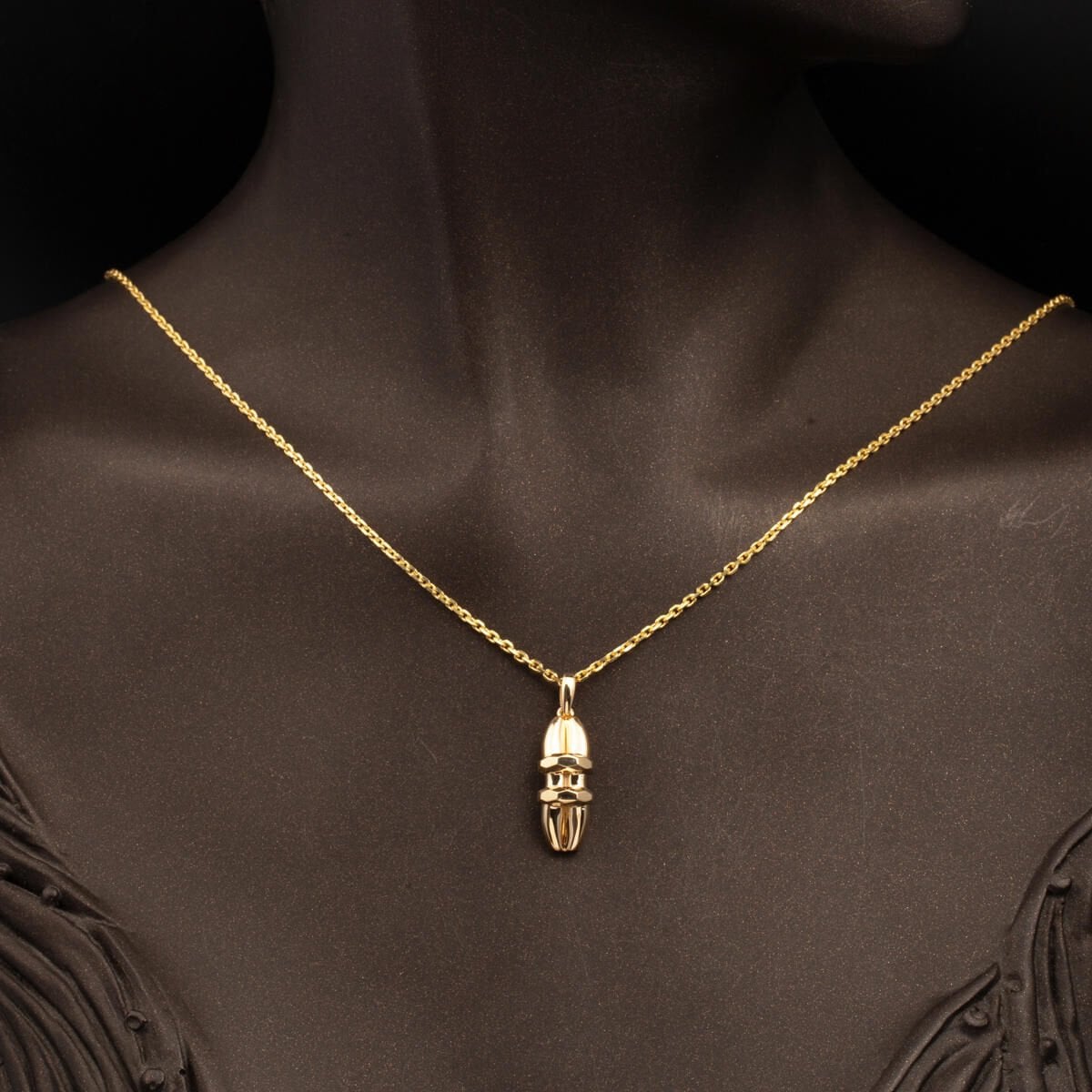 14K Yellow Gold Crystal Knot Jewelry Set