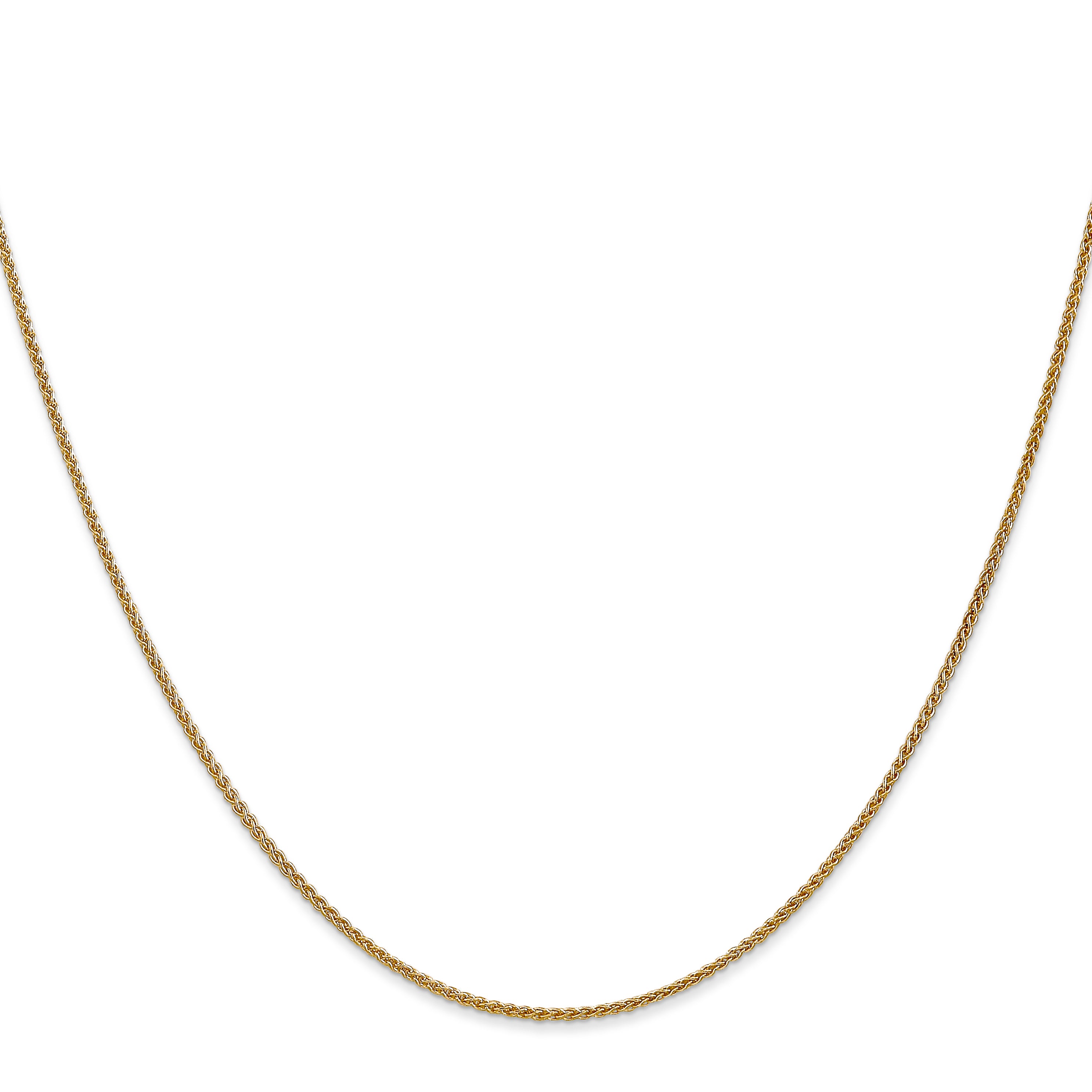 24 Inch 14K 1.2mm Spiga Chain