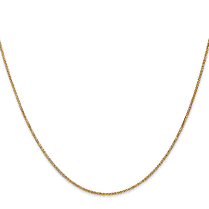 24 Inch 14K 1.2mm Spiga Chain