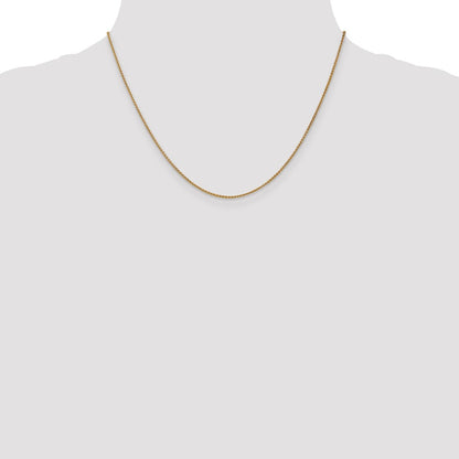 20 Inch 14K 1.2mm Spiga Chain Necklace
