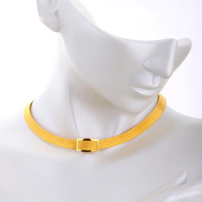 Yellow Sterling Silver 19 Row Trabzon Mesh Set