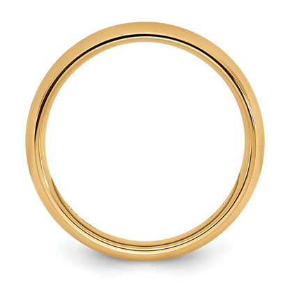 Solid 10K Yellow Gold 3mm Comfort Fit Men's/Women's Wedding Band Ring Size 4