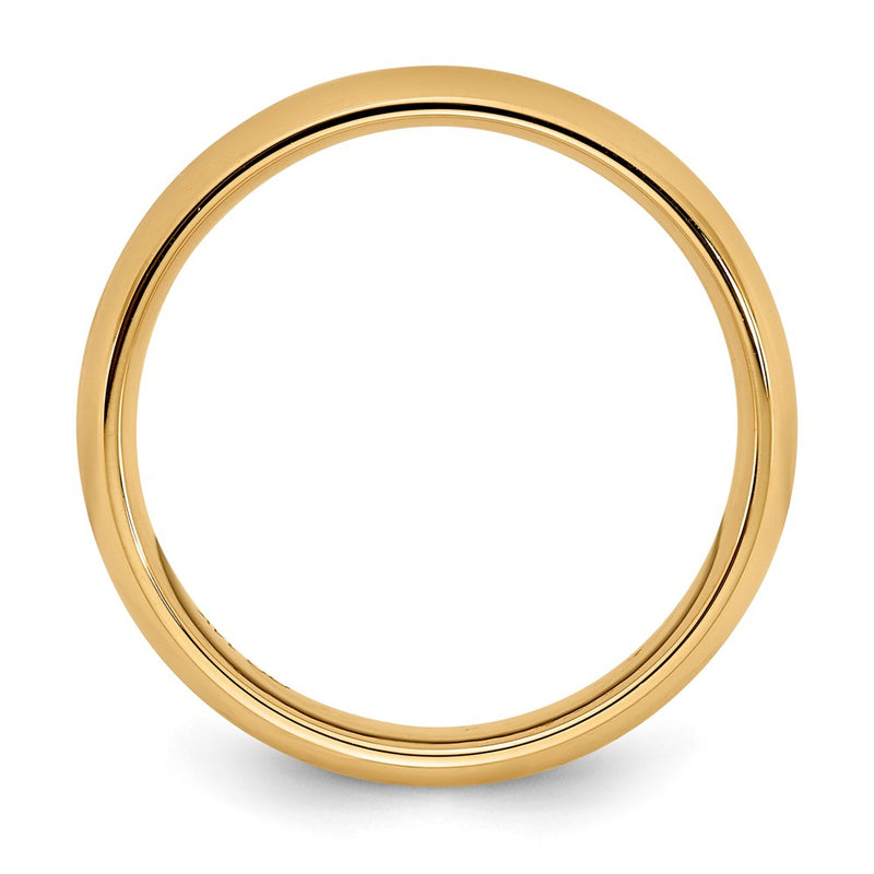10k Yellow Gold 5mm Standard Weight Comfort Fit Wedding Band Ring