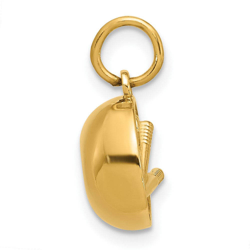 14K Yellow Gold Fancy Ramen Bowl Charm