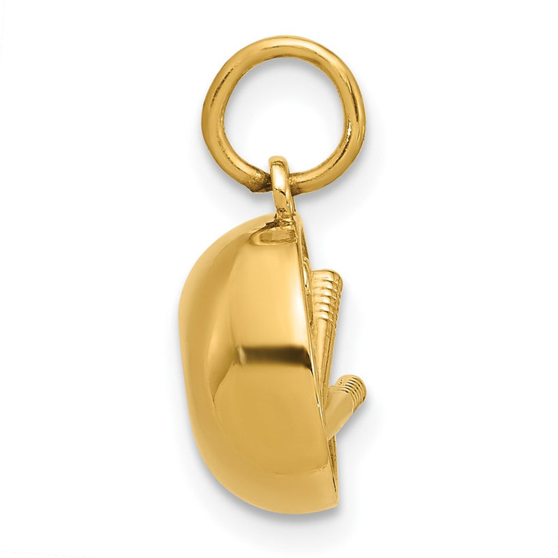 14K Yellow Gold Fancy Ramen Bowl Charm