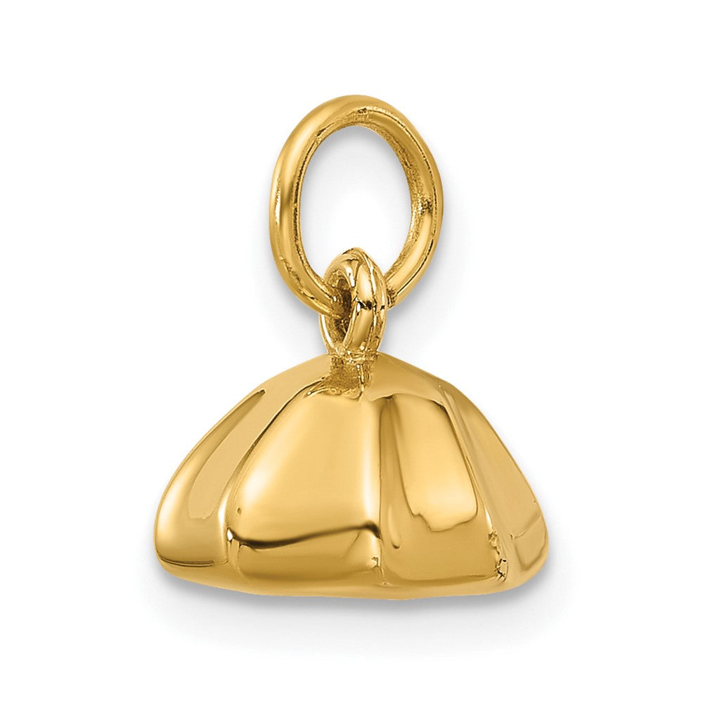 14K Yellow Gold Fancy Dumpling Charm