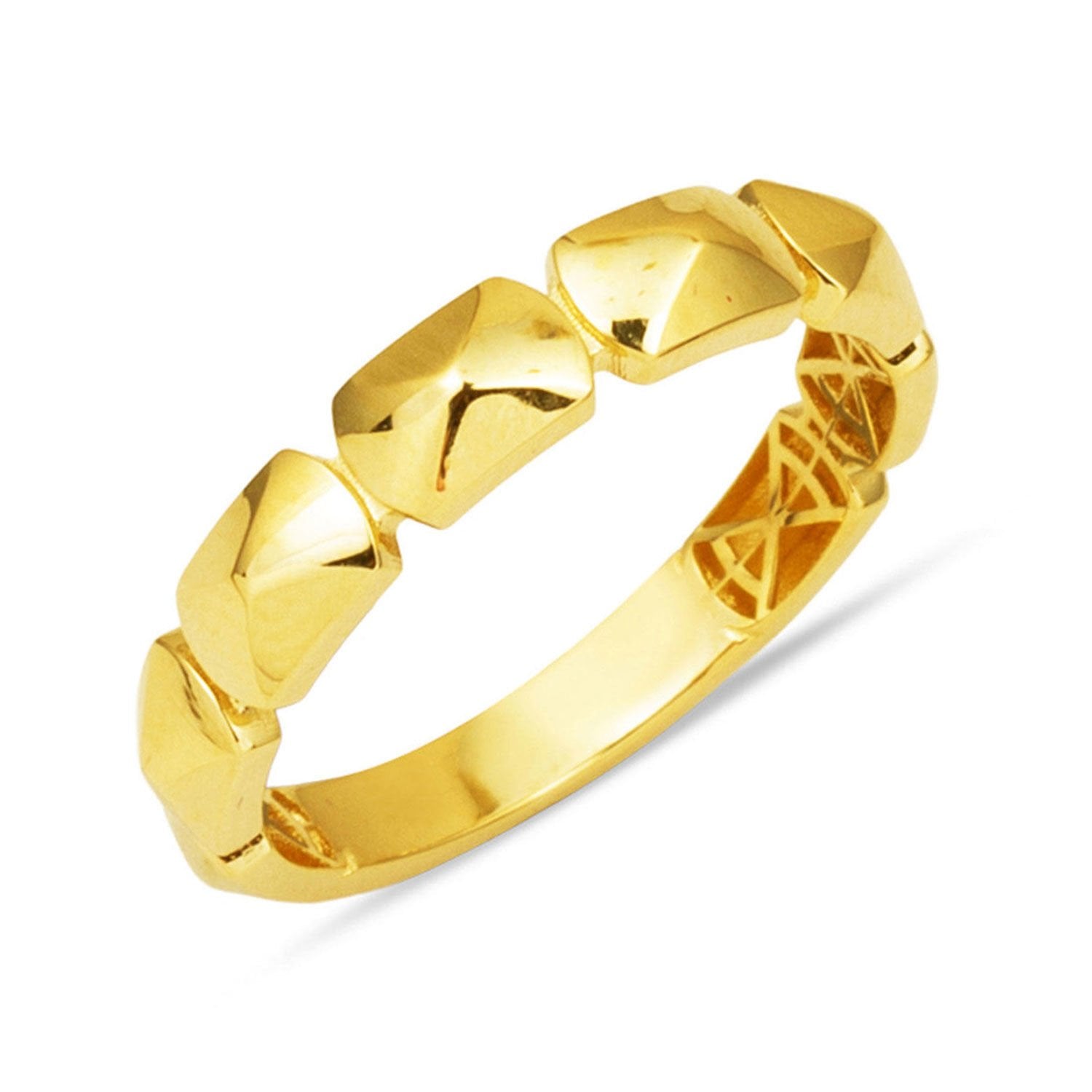 14K Yellow Gold Fusion Ring