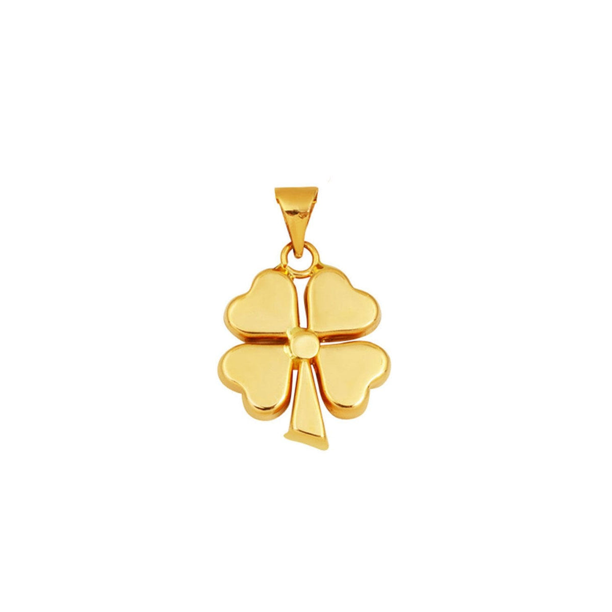 22K Yellow Gold Clover Pendant (2.79 g)