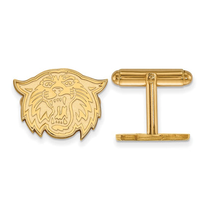 14K Yellow Gold Gold LogoArt Villanova University Wildcat Cuff Links