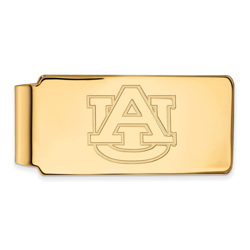 14K Yellow Gold Gold LogoArt Auburn University Money Clip