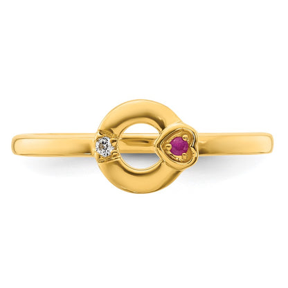 14K White Gold 11-Stone Real Diamond Channel Band