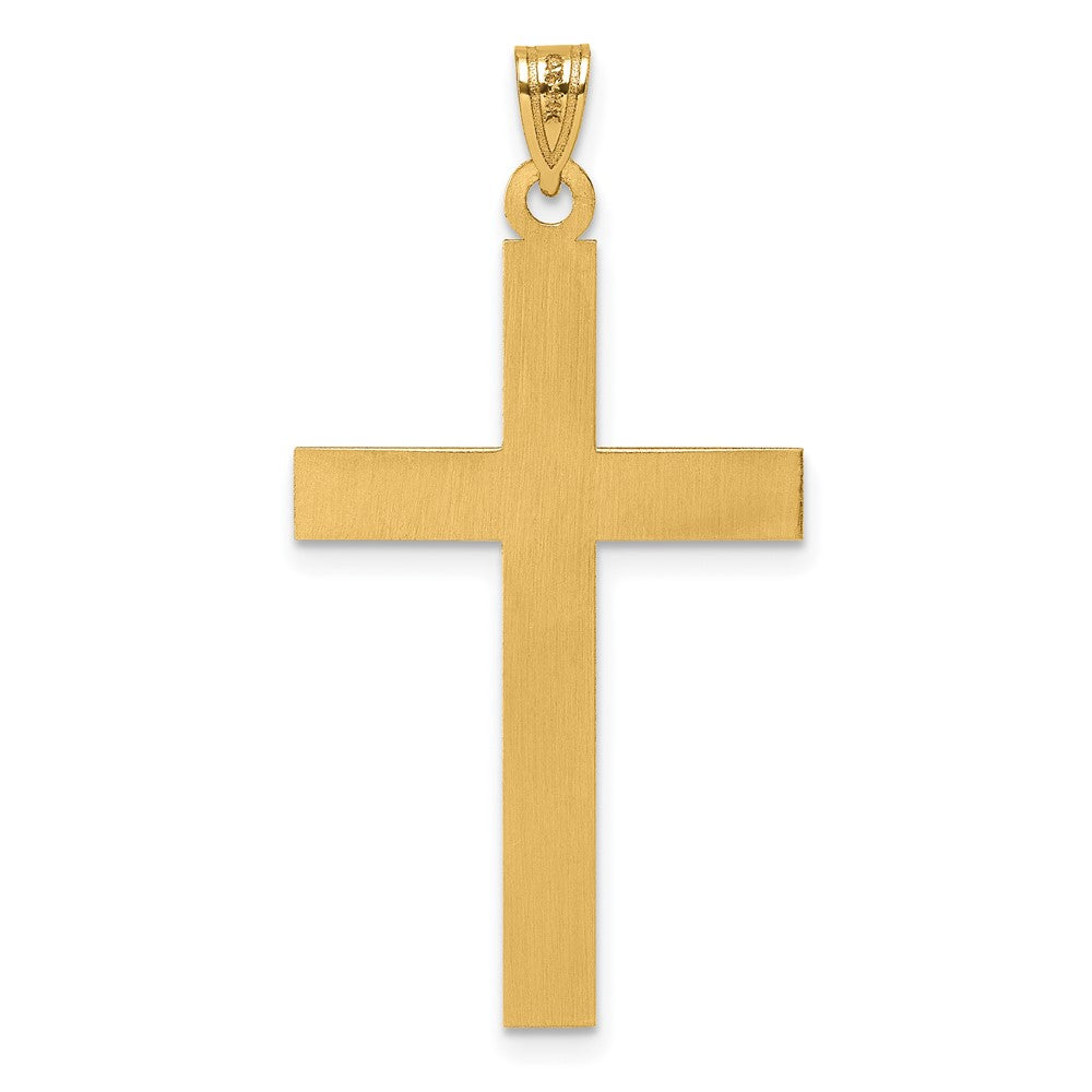 14K Yellow Gold Cross Pendant