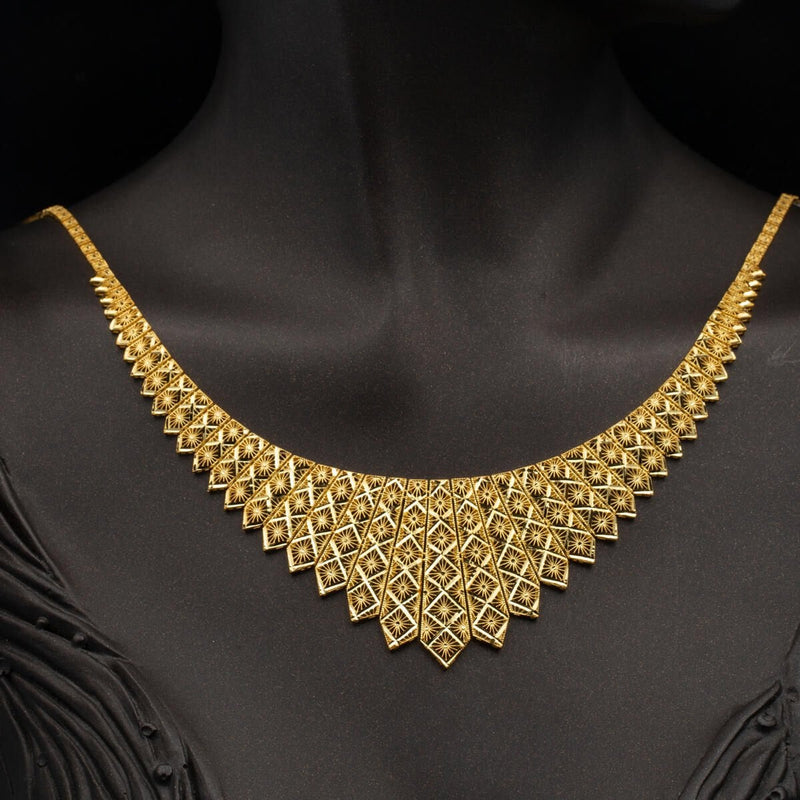 14K Yellow Gold Neopatra Wedding Set