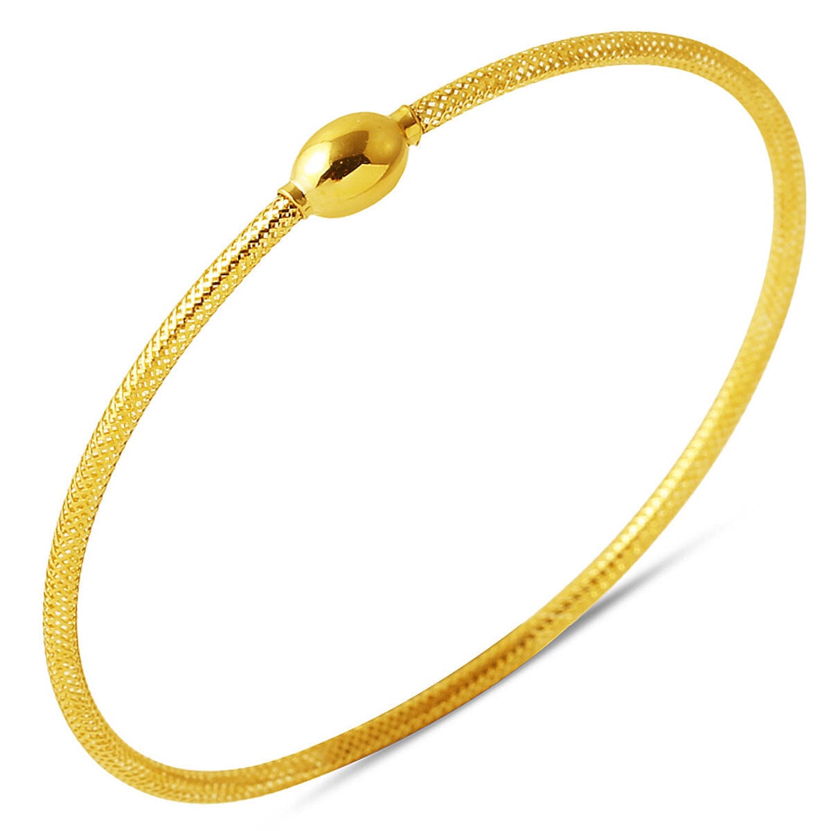 14K Yellow Gold Flexible Italian Bracelet