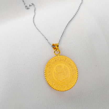 22K Yellow Gold Full Pendant