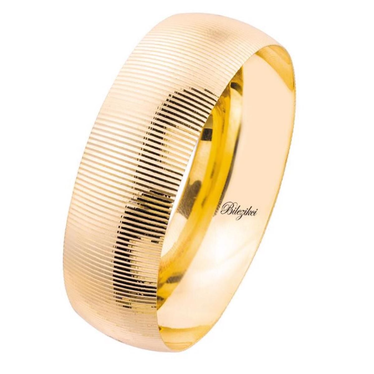 22K Yellow Gold Wide Extra Wide Bangle