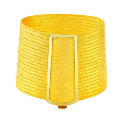 21 Row Yellow Sterling Silver Trabzon Mesh Set