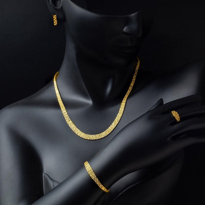 22K Yellow Gold Wedding Set