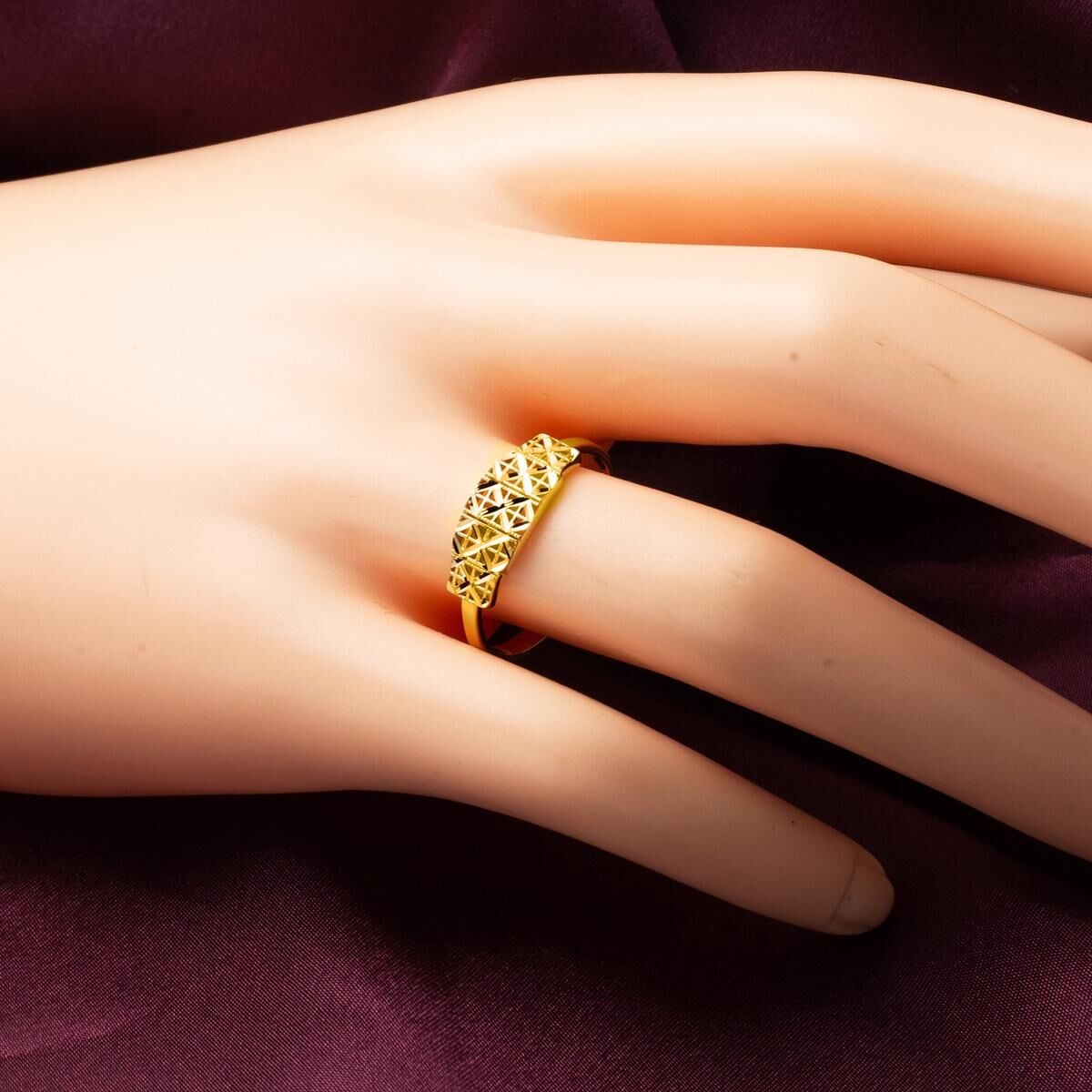 22K Yellow Gold Wedding Set