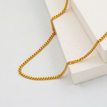 22K Yellow Gold 50 cm Chain