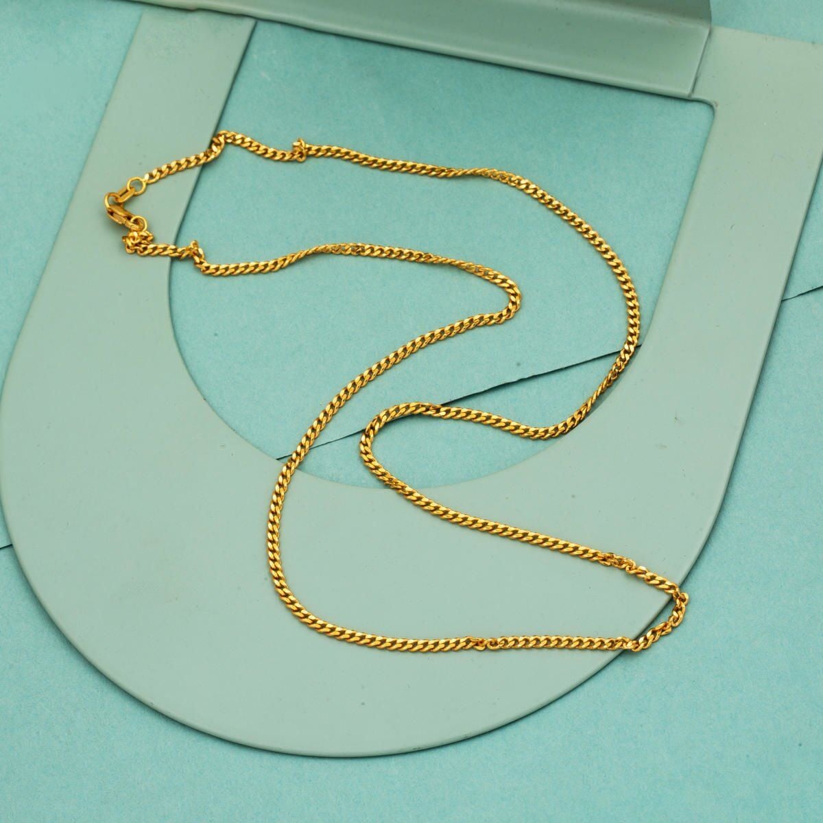 22K Yellow Gold 50 cm Chain