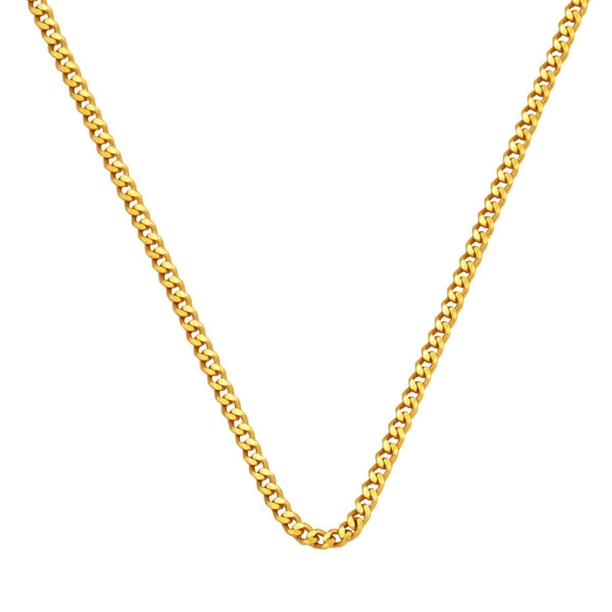 22K Yellow Gold 50 cm Chain