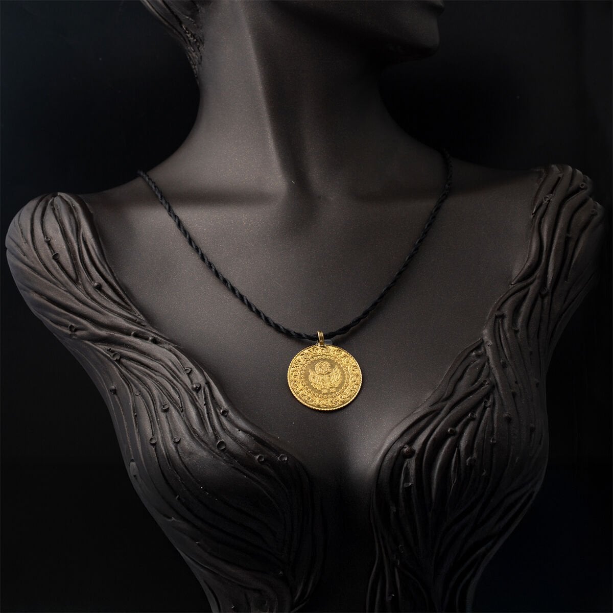 22K Yellow Gold Full Ottoman Coin New Dated Coin