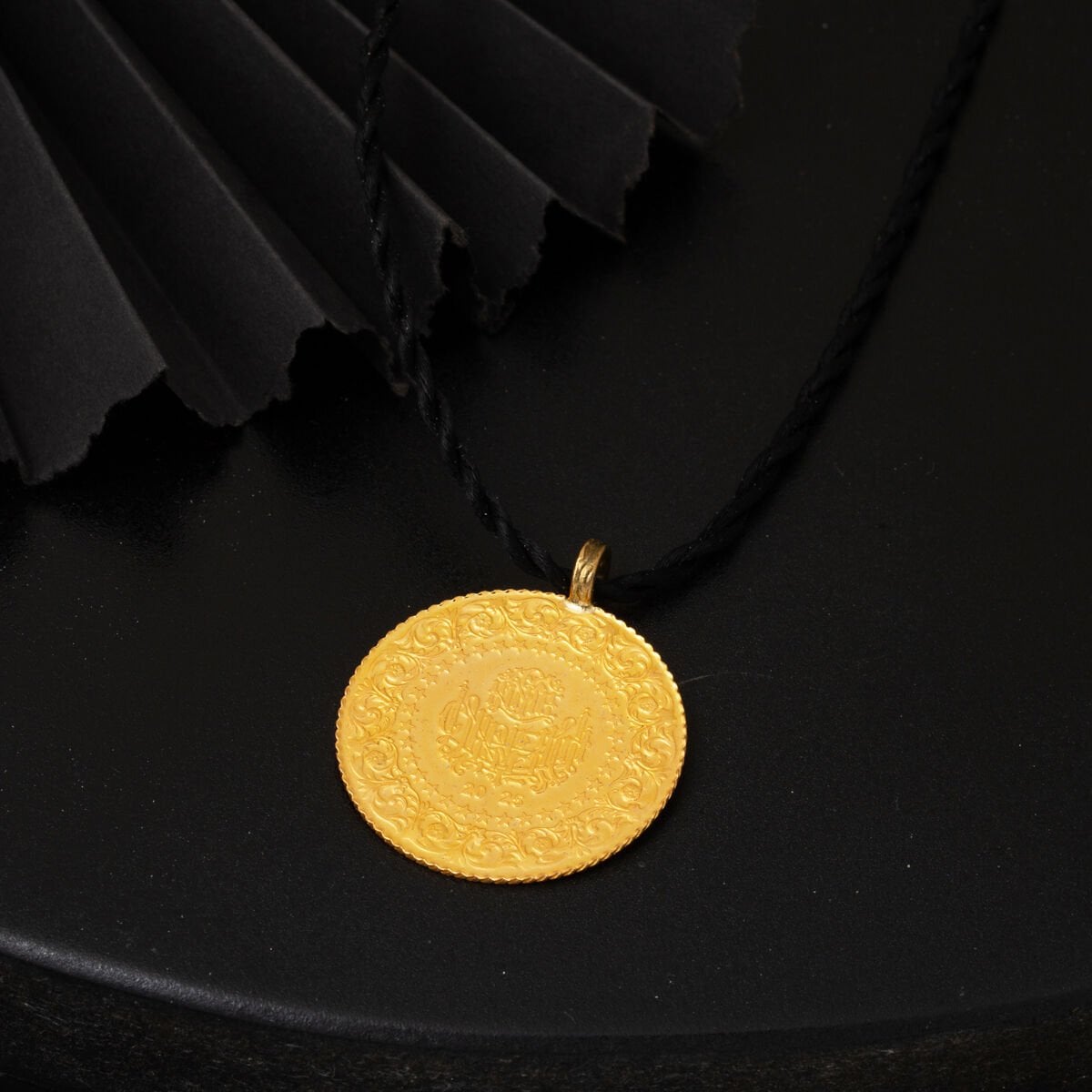22K Yellow Gold Full Ottoman Coin New Dated Coin