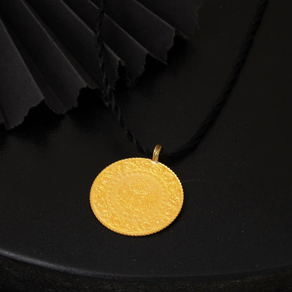 22K Yellow Gold Full Ottoman Coin New Dated Coin