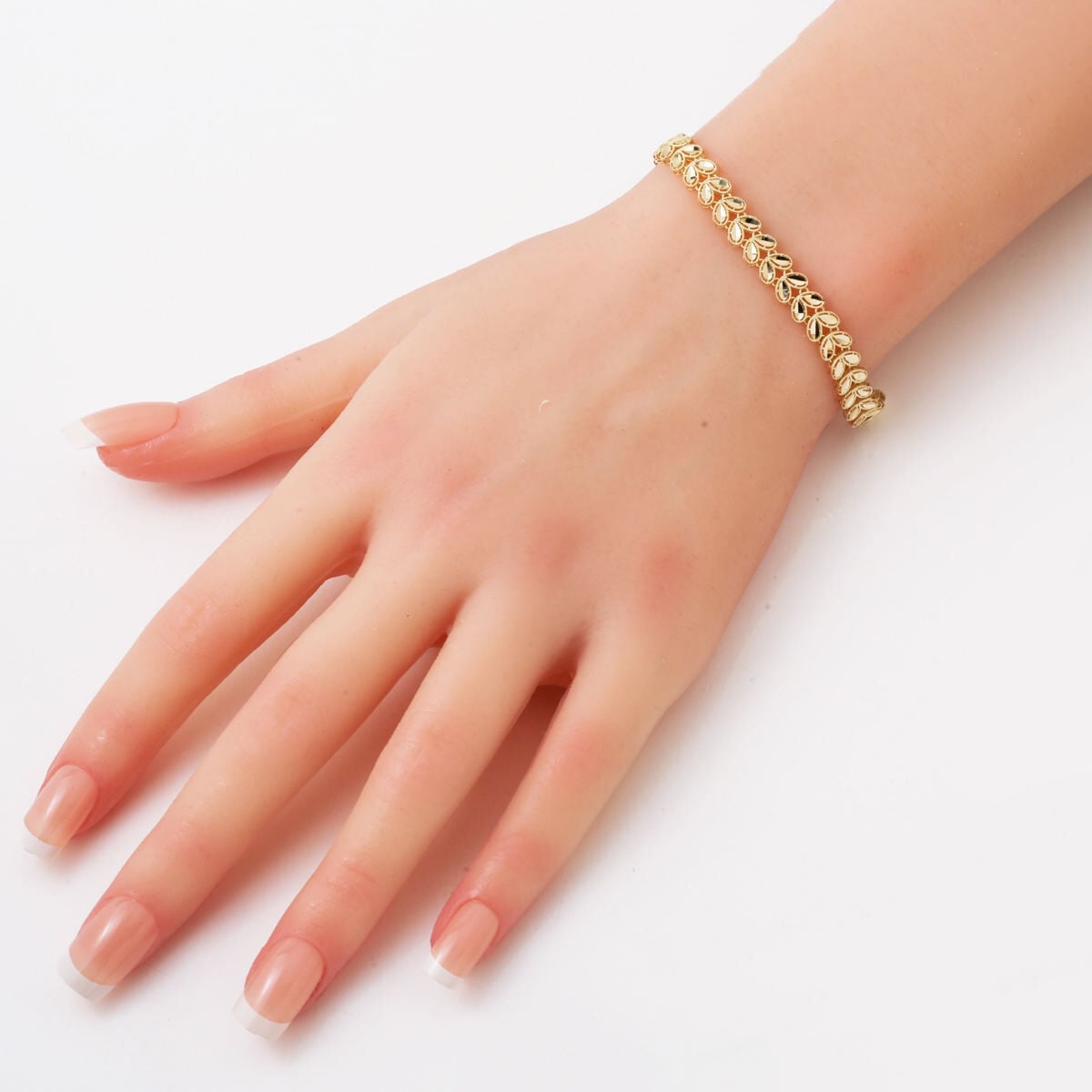 14K Yellow Gold Harvest Wheat Bracelet