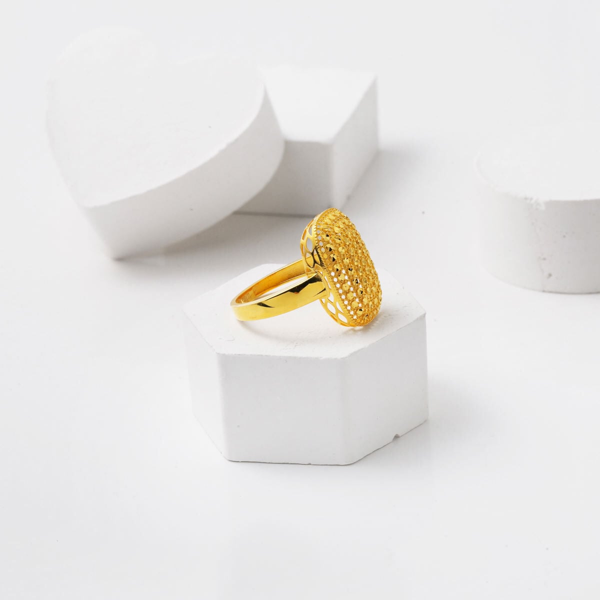 14K Yellow Gold Olivia Ring