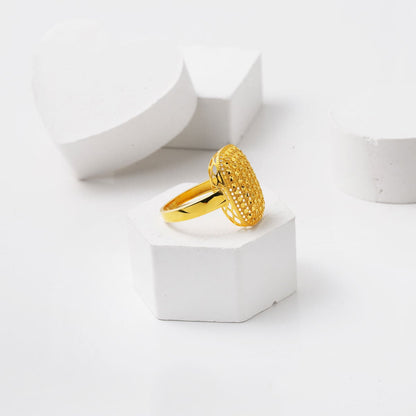 14K Yellow Gold Olivia Ring
