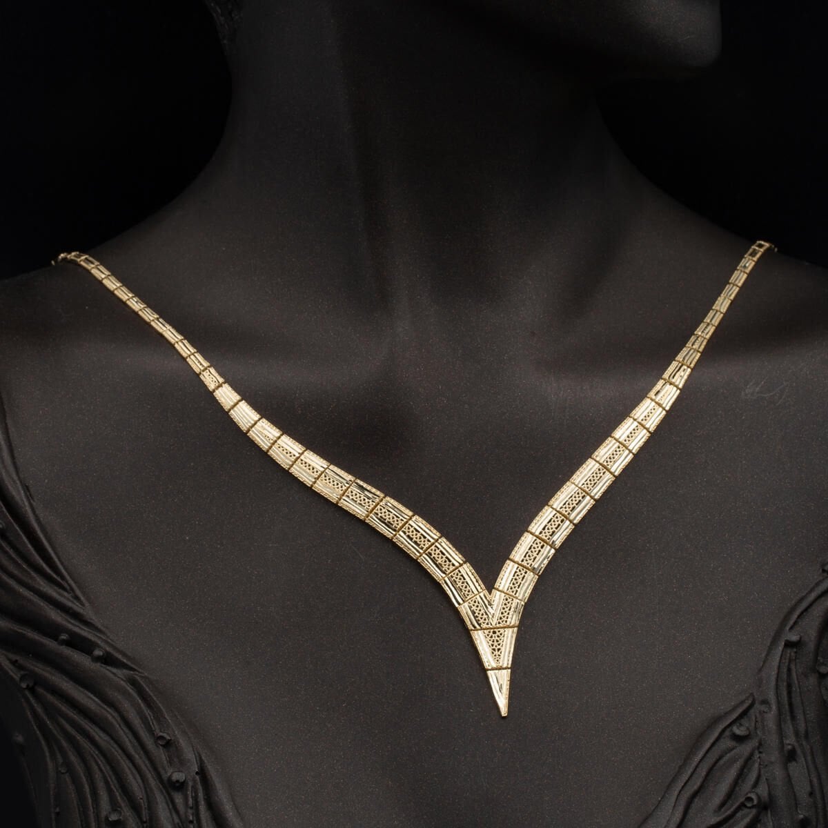 14K Yellow Gold Tennis Jewelry Set