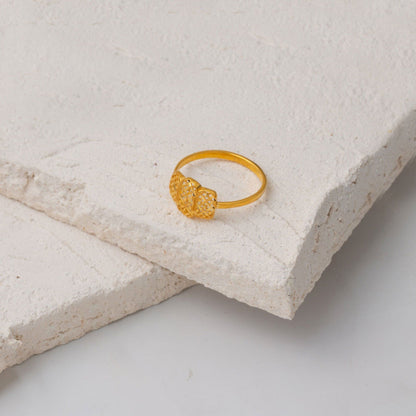 22K Yellow Gold Plasma Ring