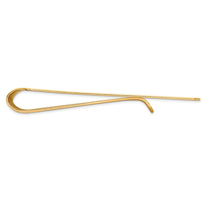 14K Yellow Gold Men's Polished Money Clip