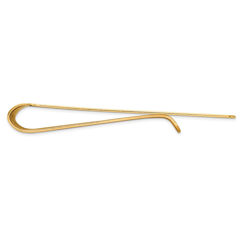 14K Yellow Gold Men's Polished Money Clip