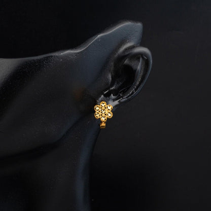 22K Yellow Gold 2-Piece Earrings Necklace Set