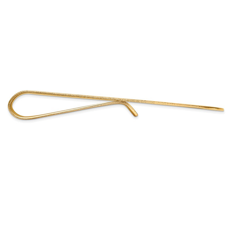 14K Yellow Gold Men's Polished Money Clip