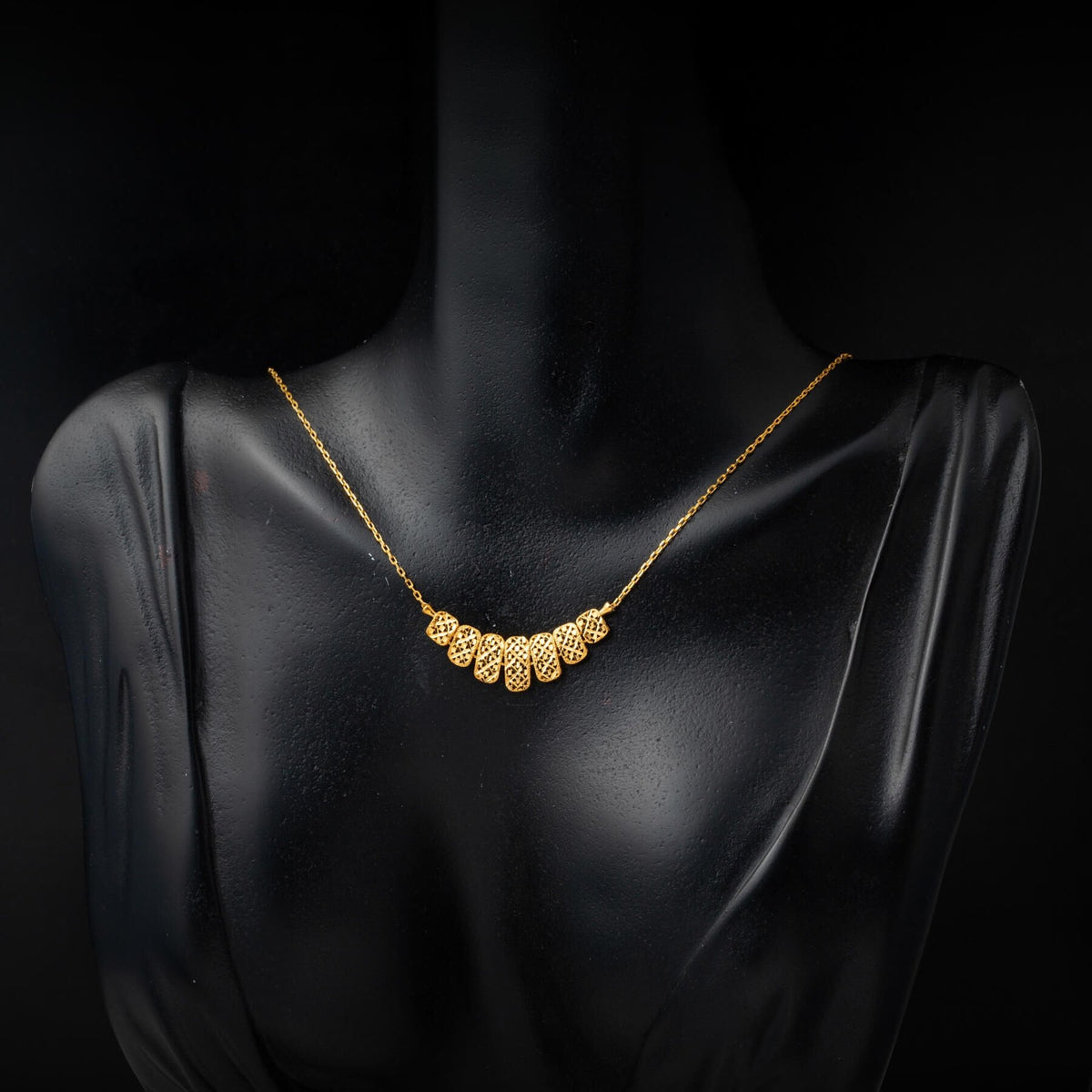 22K Yellow Gold Plasma Necklace