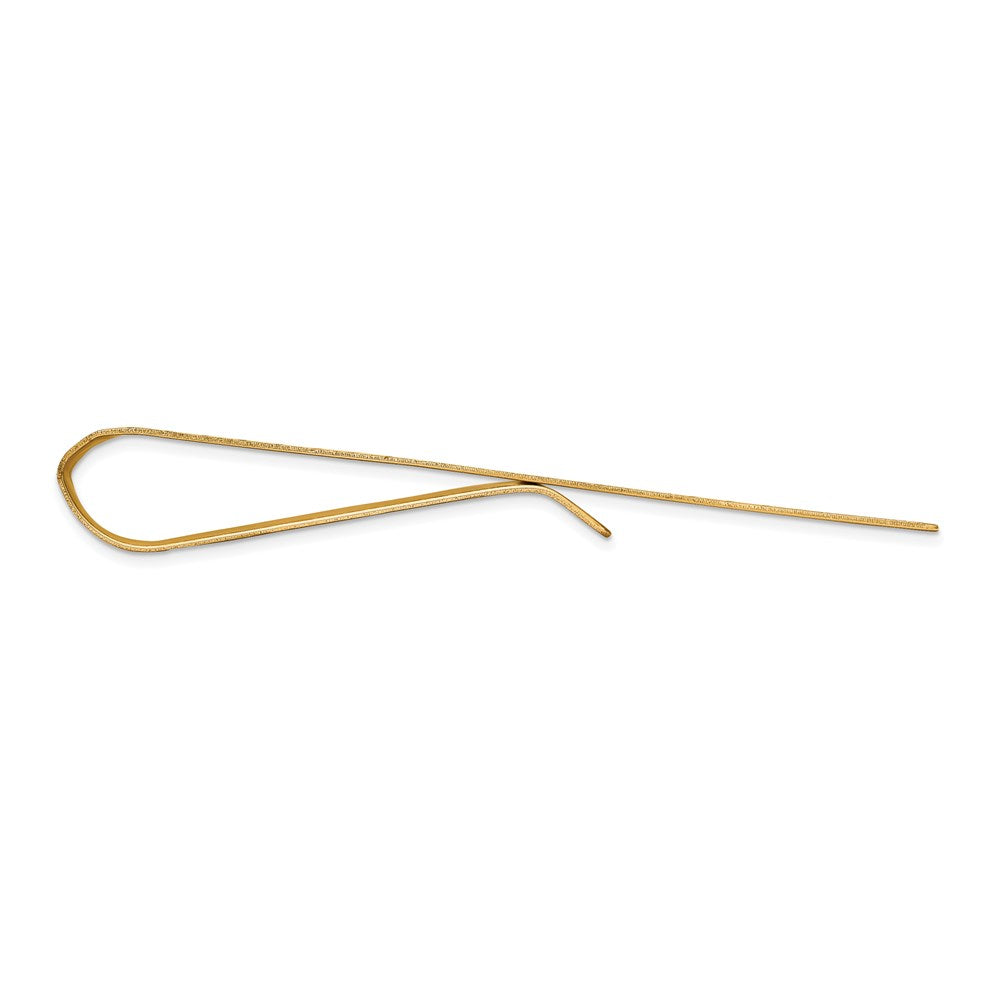 14K Yellow Gold Men's Tie Bar
