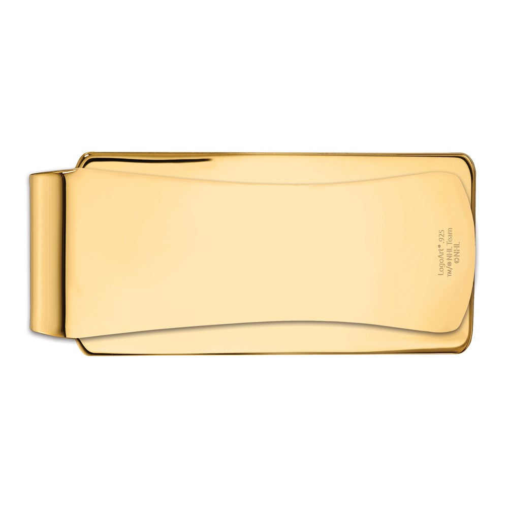 14K Yellow Gold Gold LogoArt Oklahoma State University O-S-U Money Clip