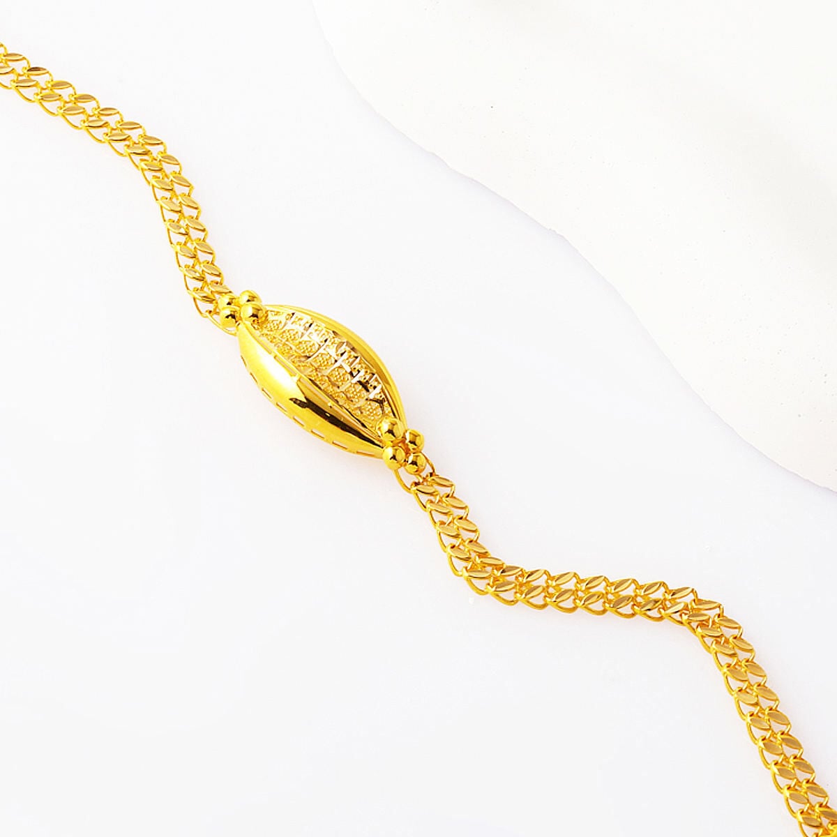 14K Yellow Gold Duru Bracelet
