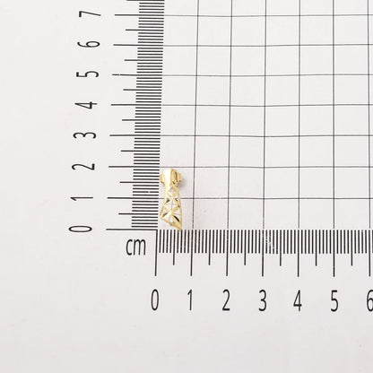 14K Yellow Gold Drop Hand Engraved Bridal Jewelry Set