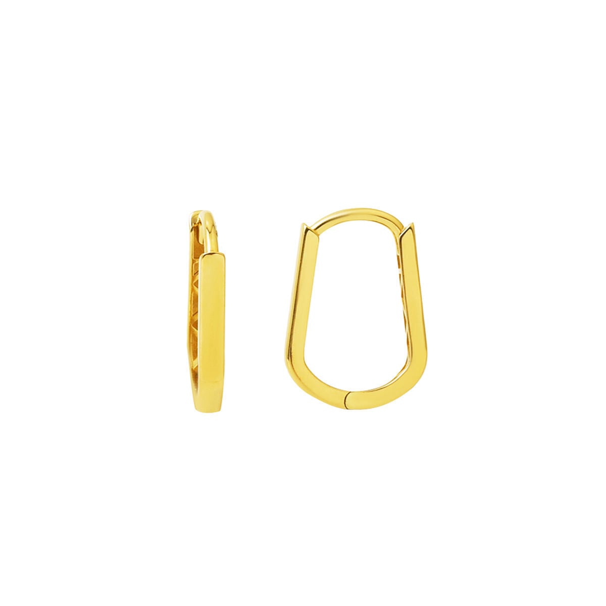 14K Yellow Gold Vera Hoop Earrings