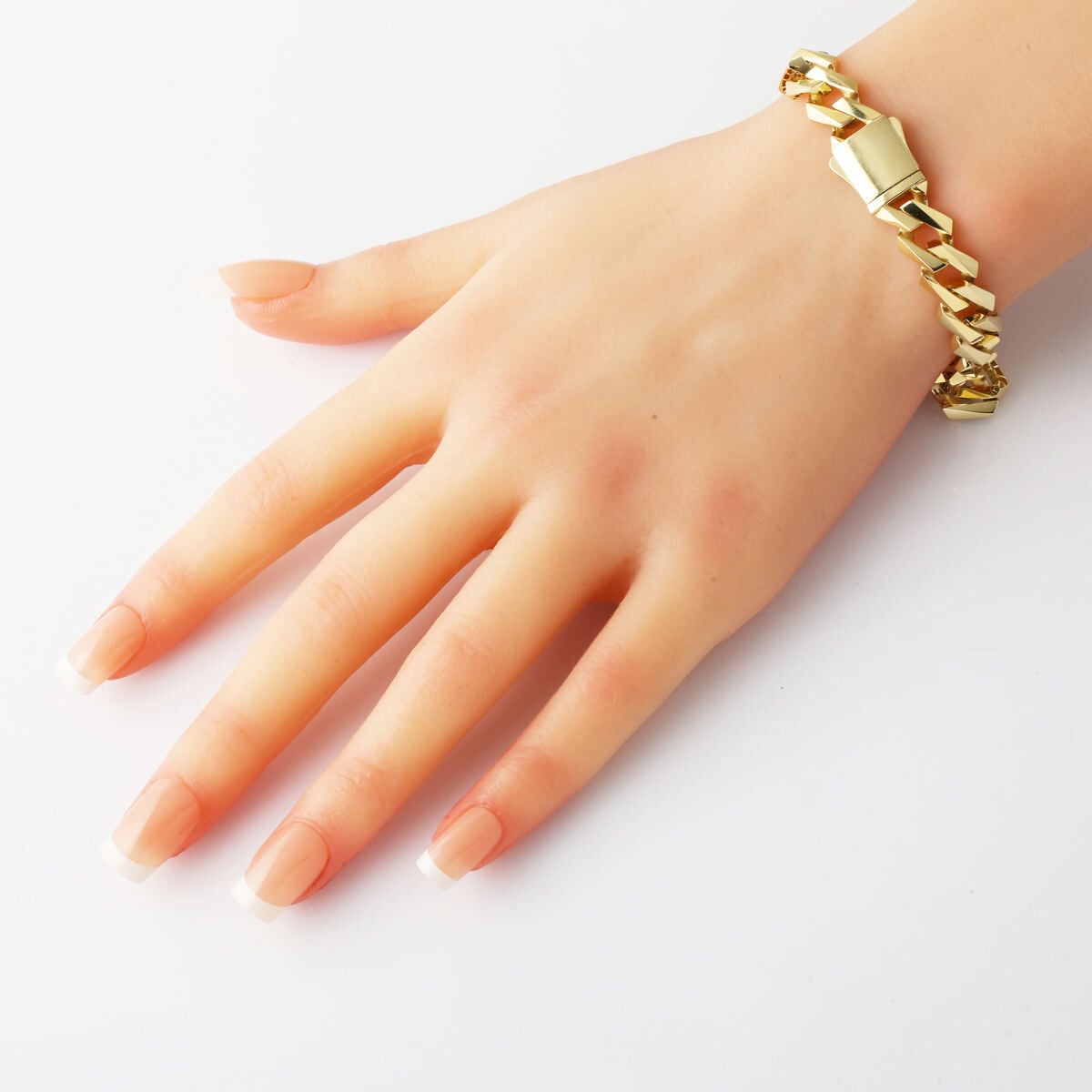 14K Yellow Gold Italian Curb Bracelet (11.68 g)