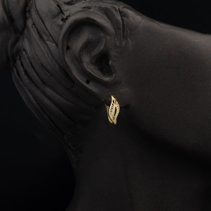 14K Yellow Gold River Wedding Set