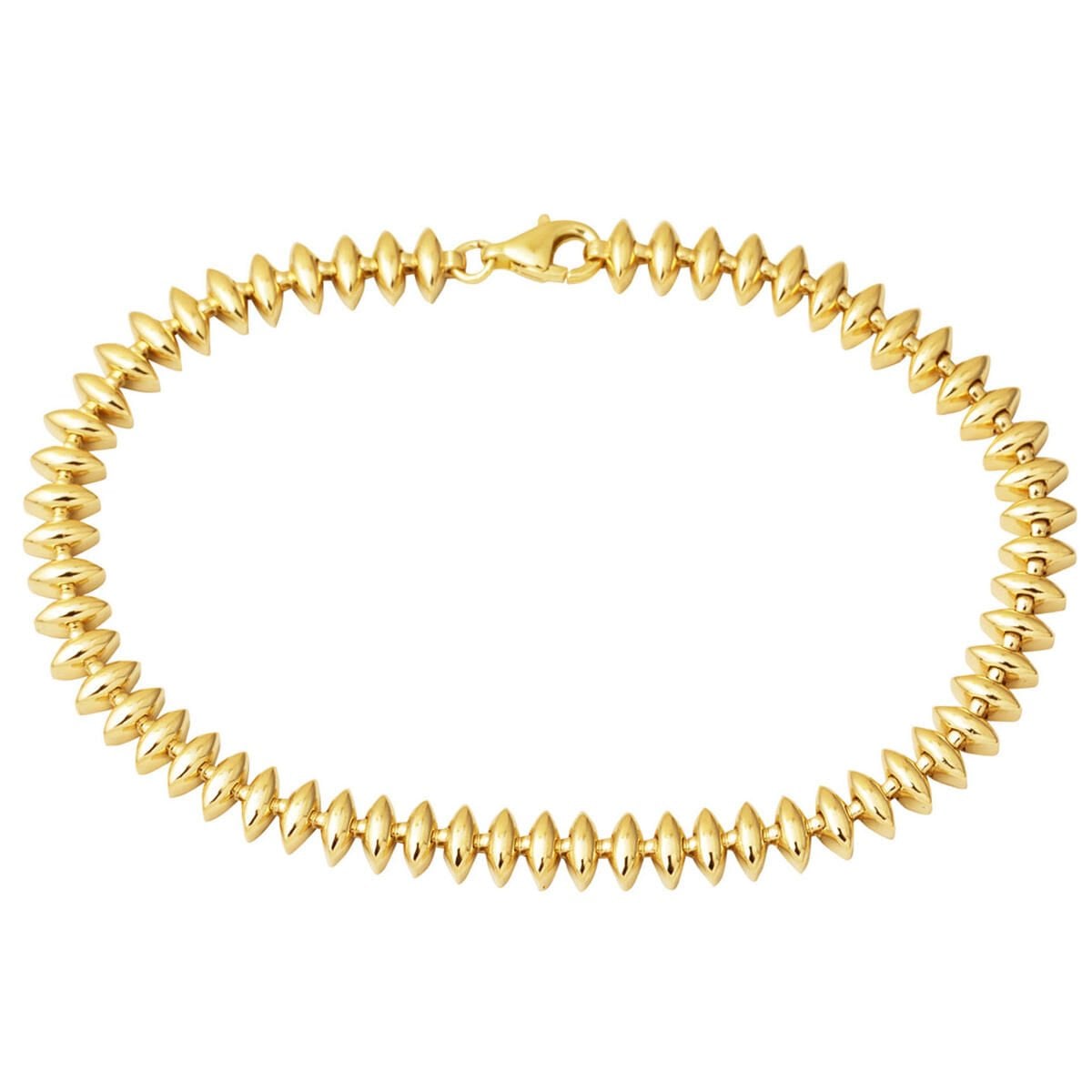14K Yellow Gold Chapra Minimalist Bracelet